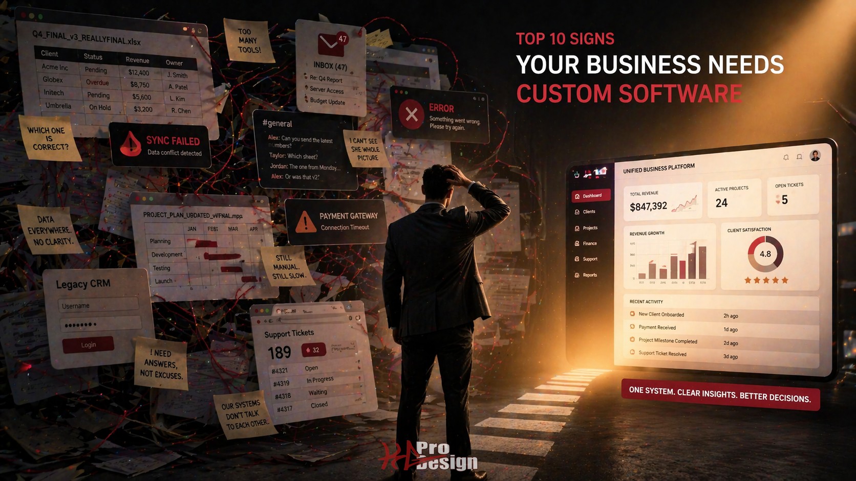 Top 10 Signs Your Business Needs Custom Software (Not Another SaaS)